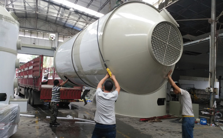 工業(yè)煙塵處理噴淋塔設備 工業(yè)煙塵處理噴淋塔設備